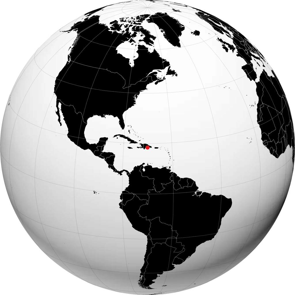 San Cristobal trên quả địa cầu
