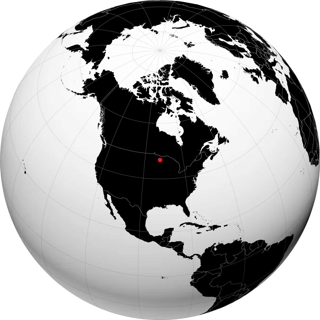 Duluth trên quả địa cầu
