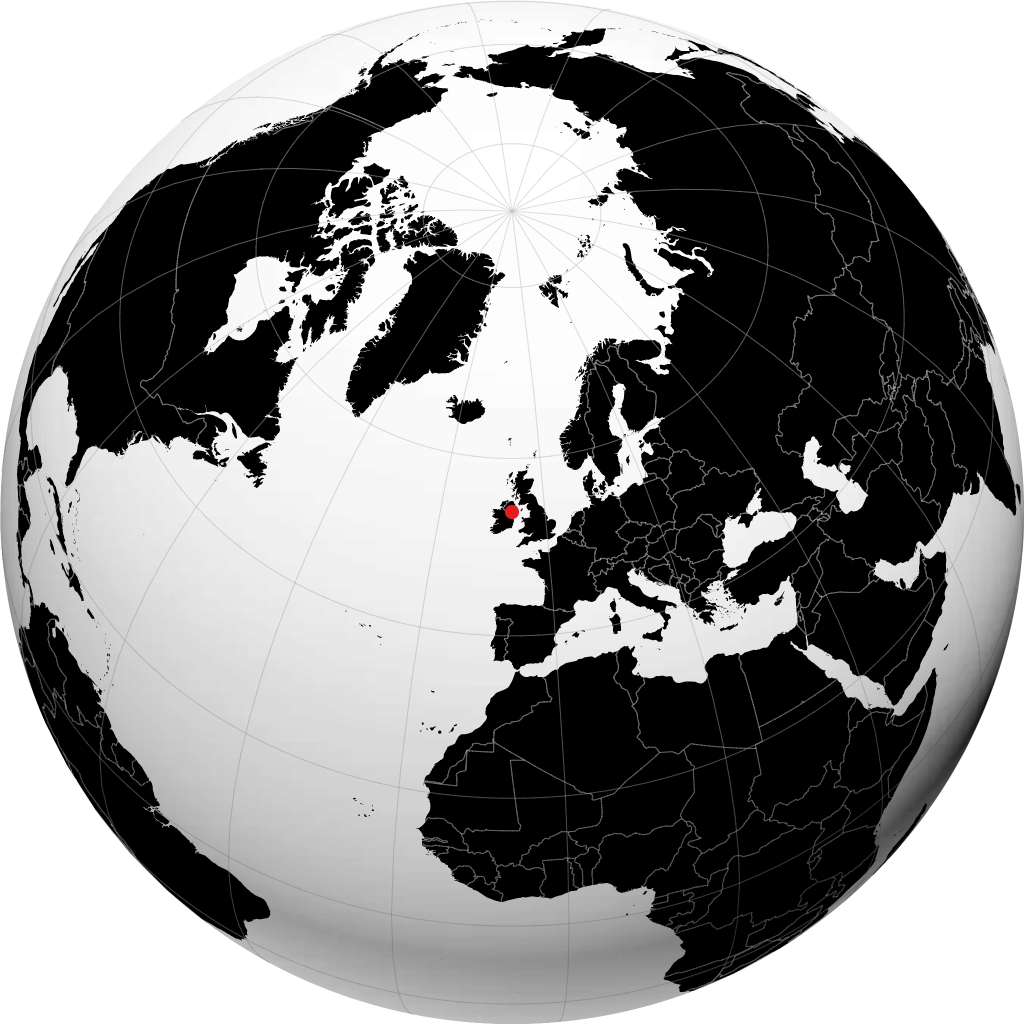 Dundalk trên quả địa cầu