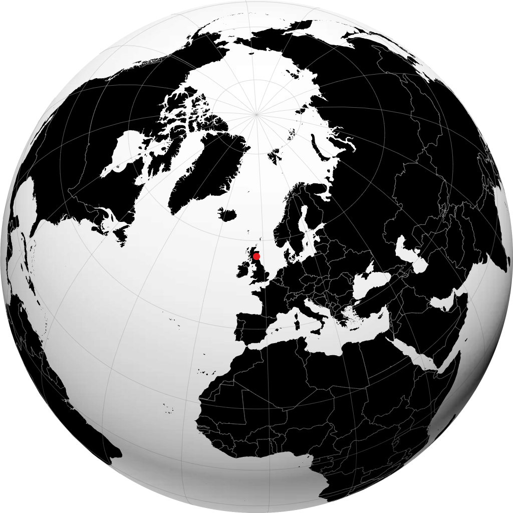 Dundee trên quả địa cầu