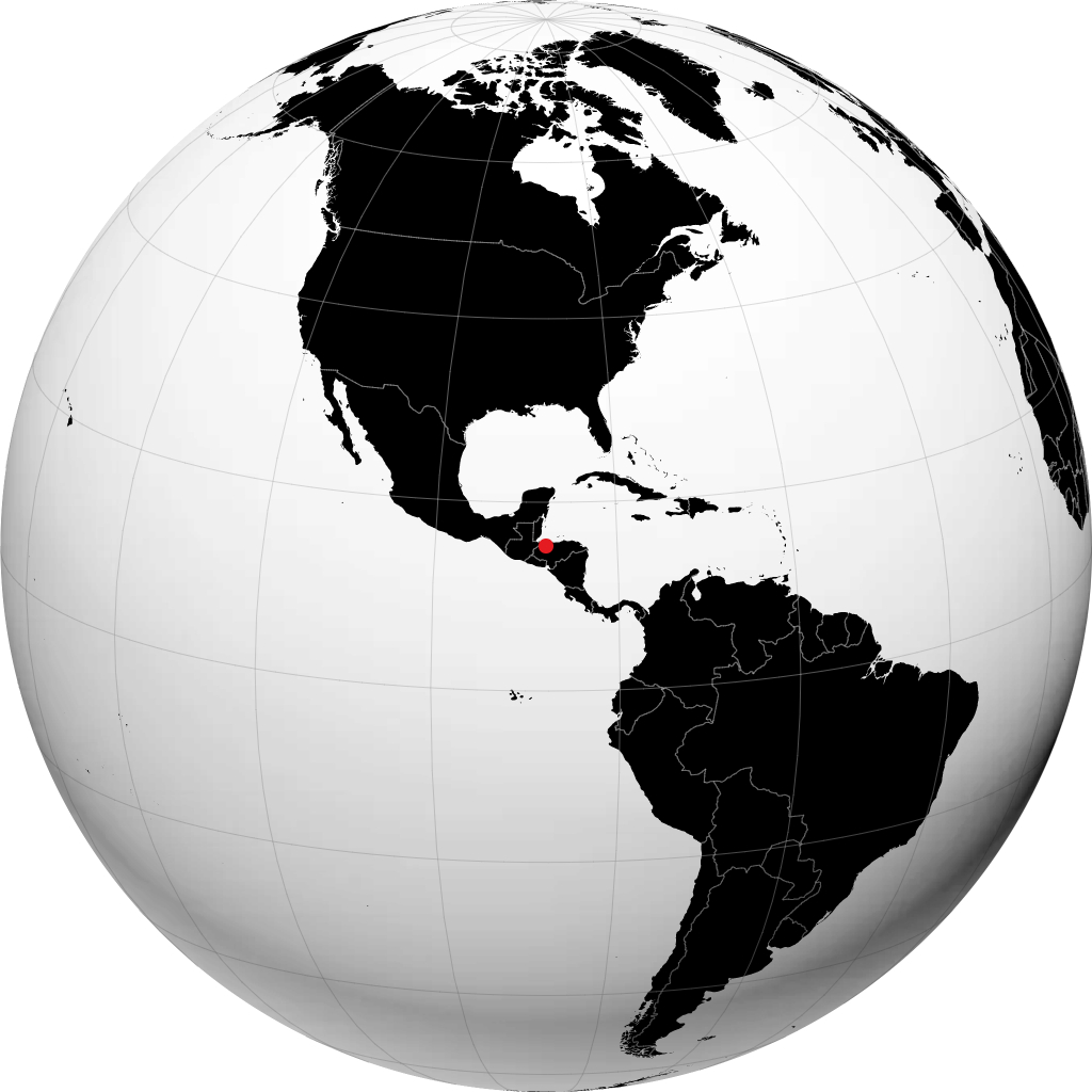 El Progreso trên quả địa cầu