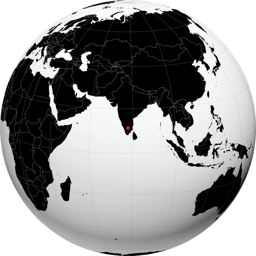 Erode trên quả địa cầu