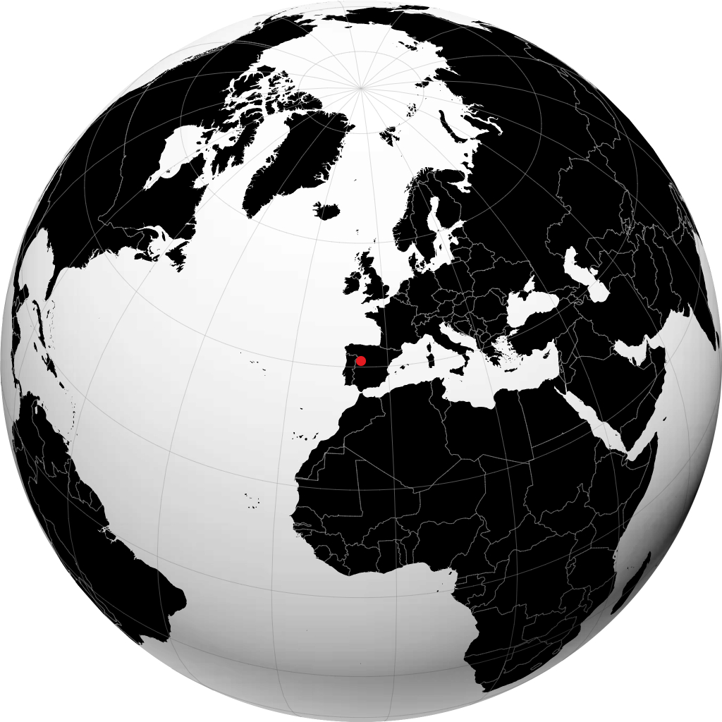 Salamanca trên quả địa cầu