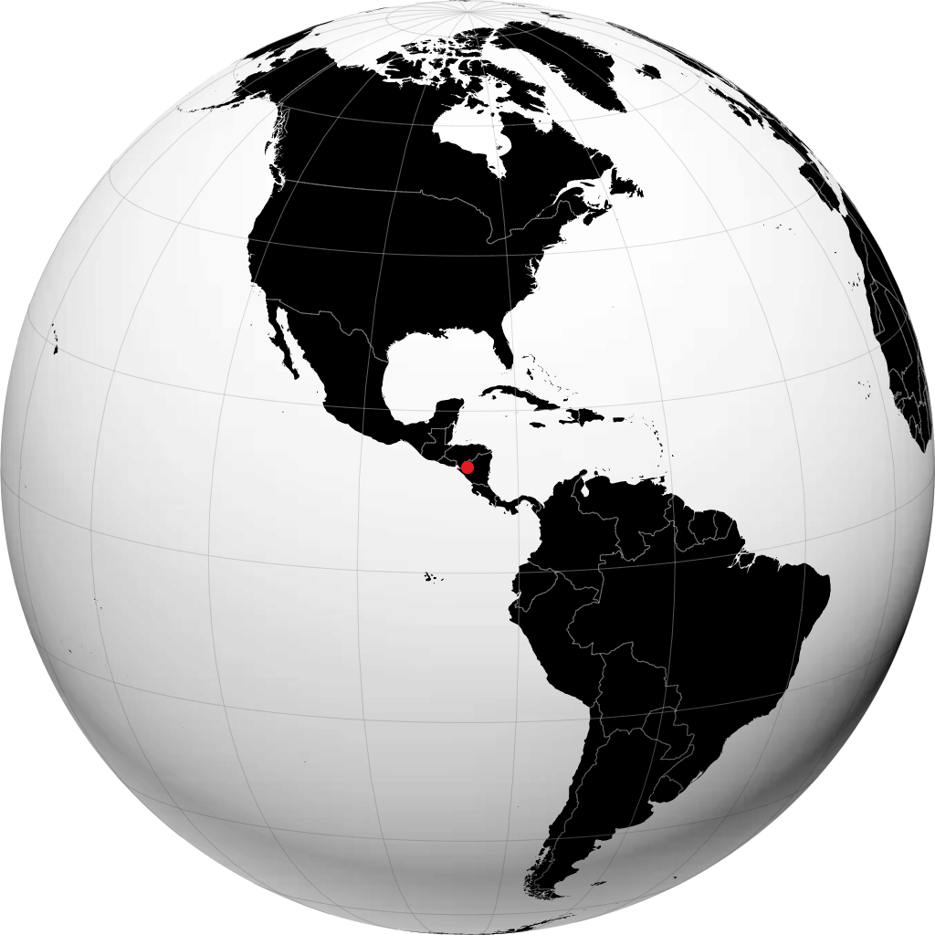 Estelí trên quả địa cầu