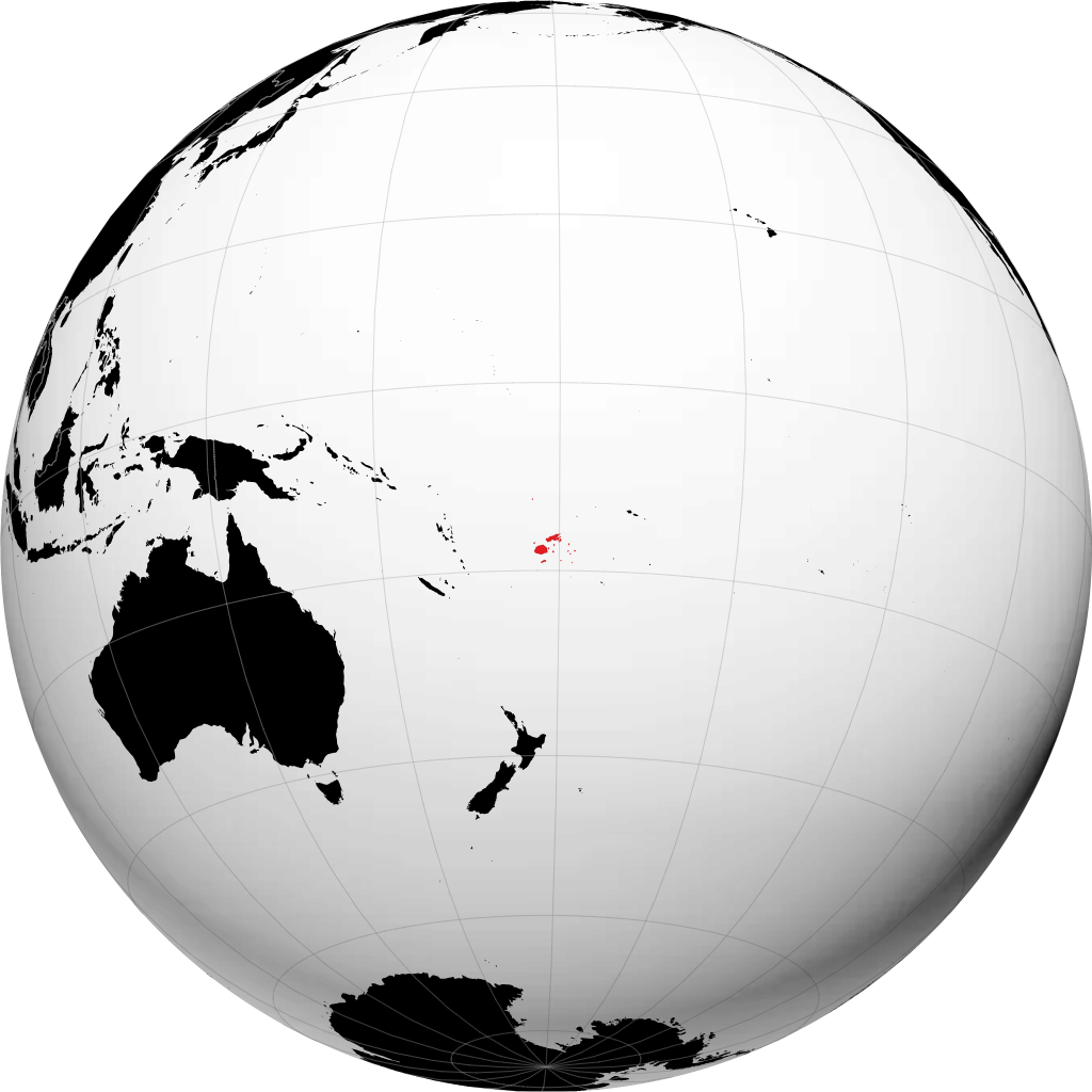 Fiji trên quả địa cầu