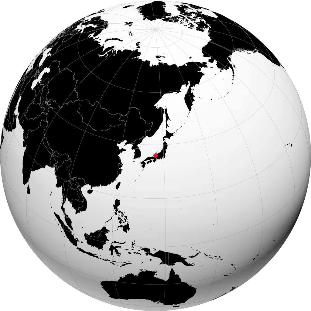 Fukui-shi trên quả địa cầu