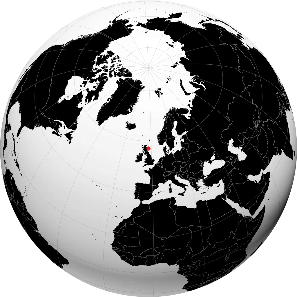 Aberdeen trên quả địa cầu