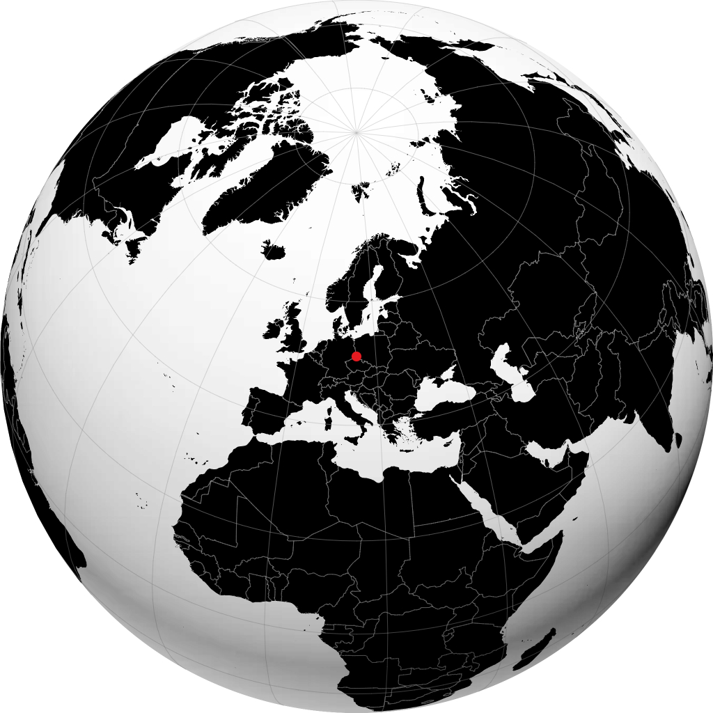 Görlitz trên quả địa cầu