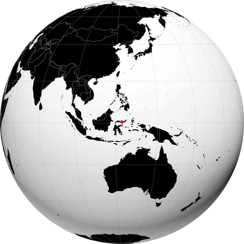 Gorontalo trên quả địa cầu