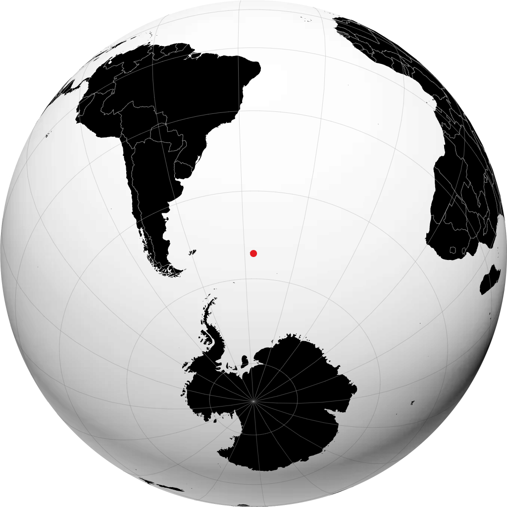 Grytviken trên quả địa cầu