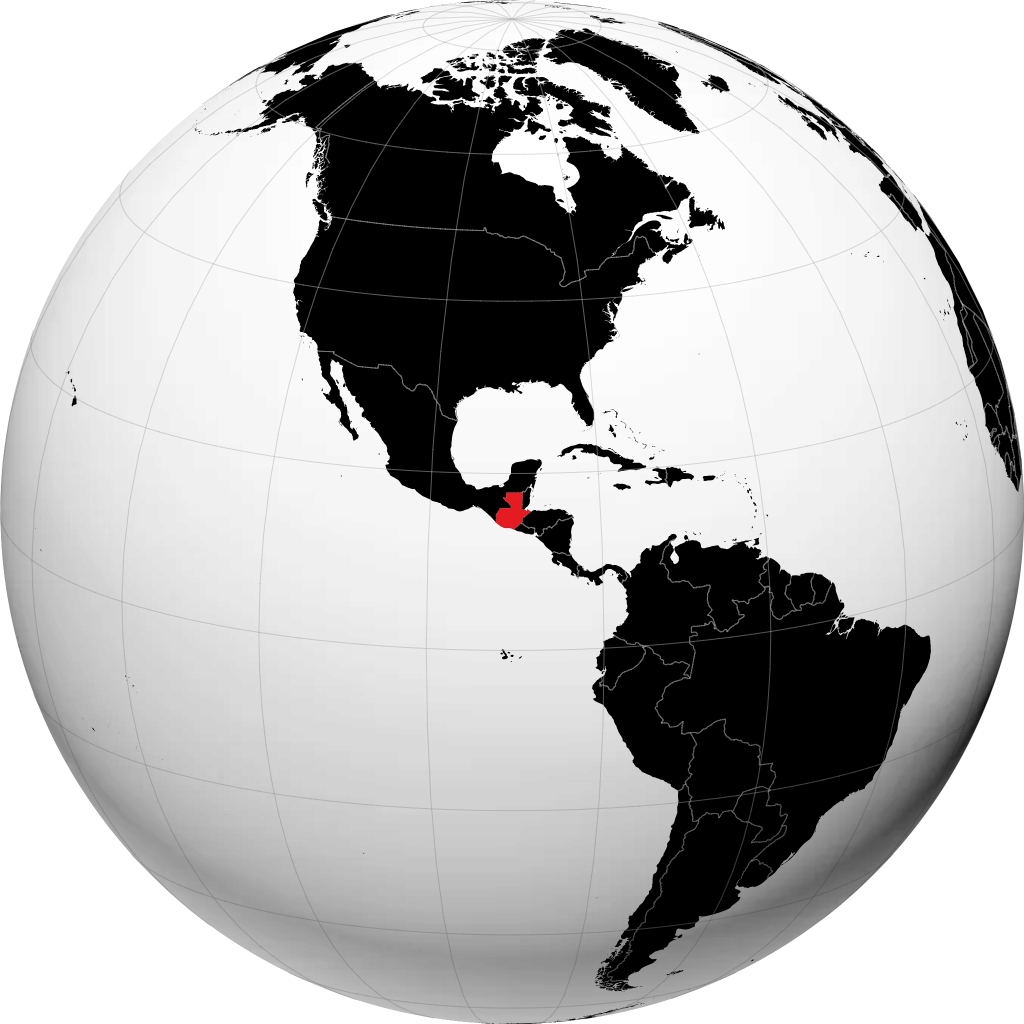 Guatemala trên quả địa cầu