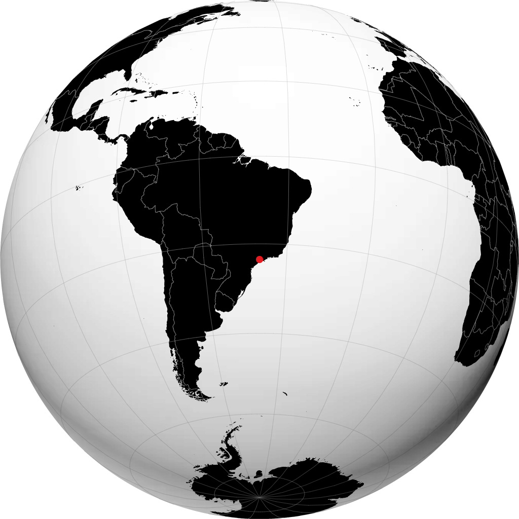 Guarulhos trên quả địa cầu