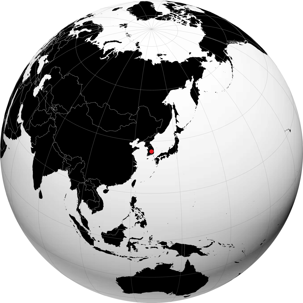 Gumi trên quả địa cầu