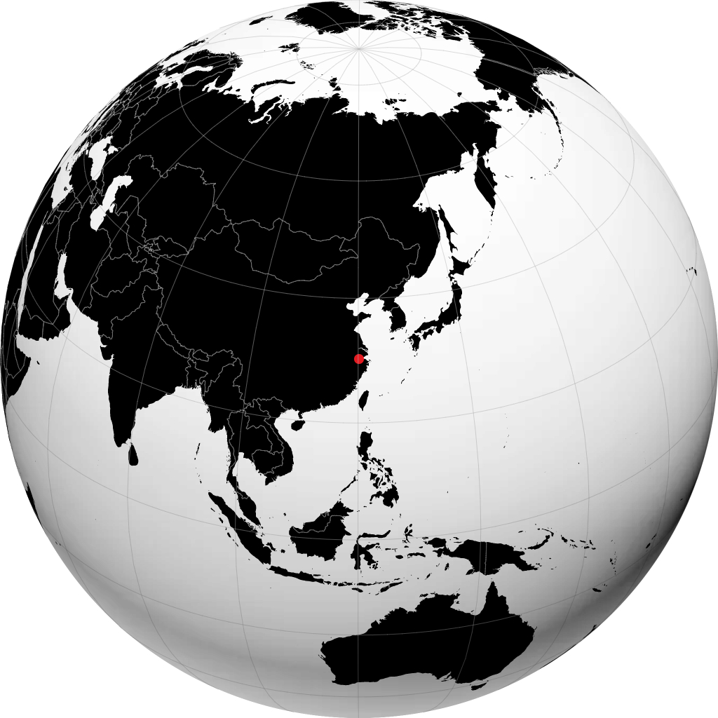 Hàng Châu trên quả địa cầu
