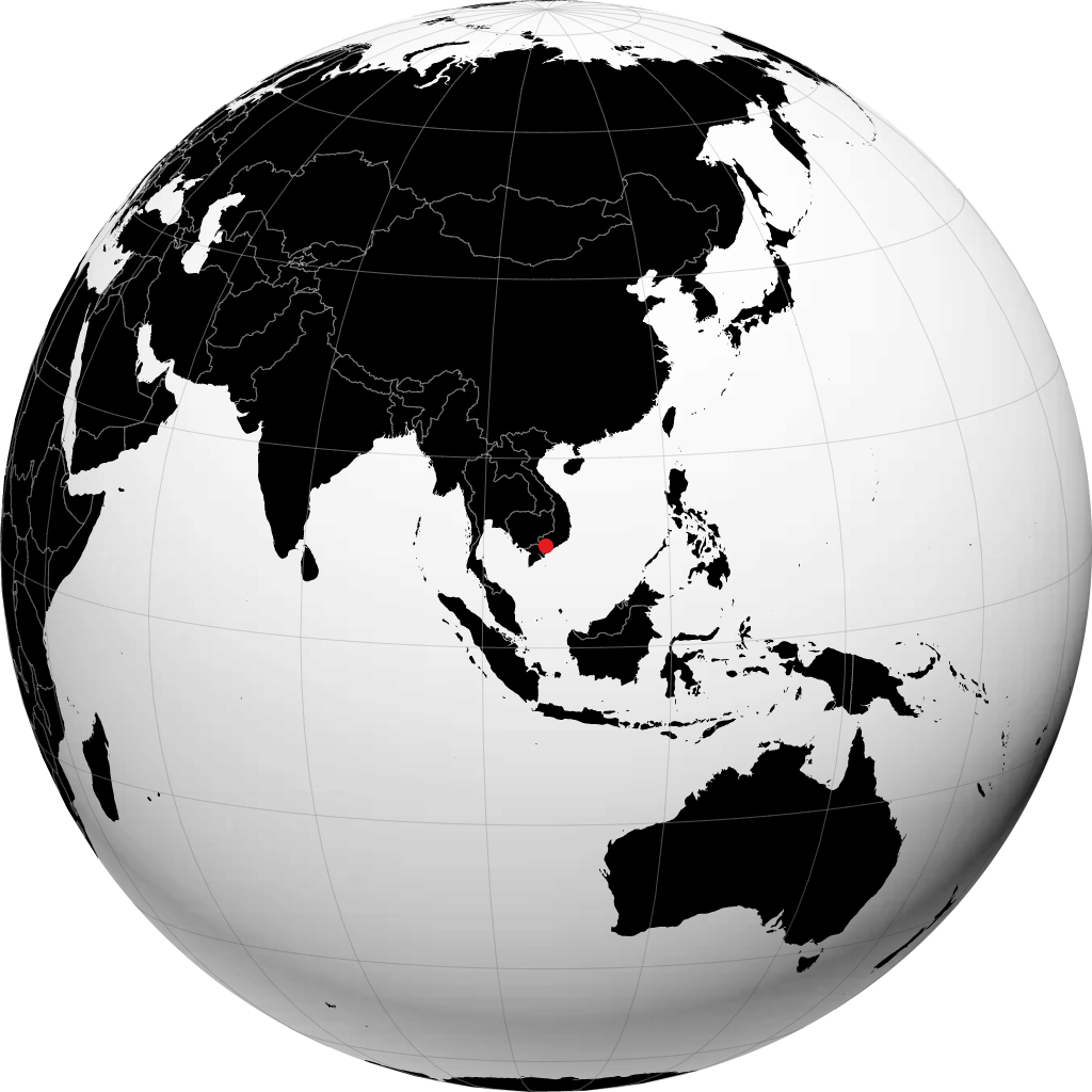 Thành phố Hồ Chí Minh trên quả địa cầu
