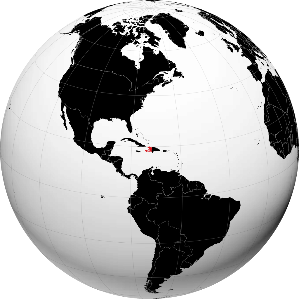 Haiti trên quả địa cầu