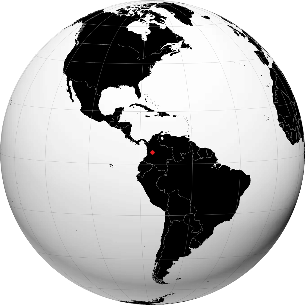 Ibague trên quả địa cầu