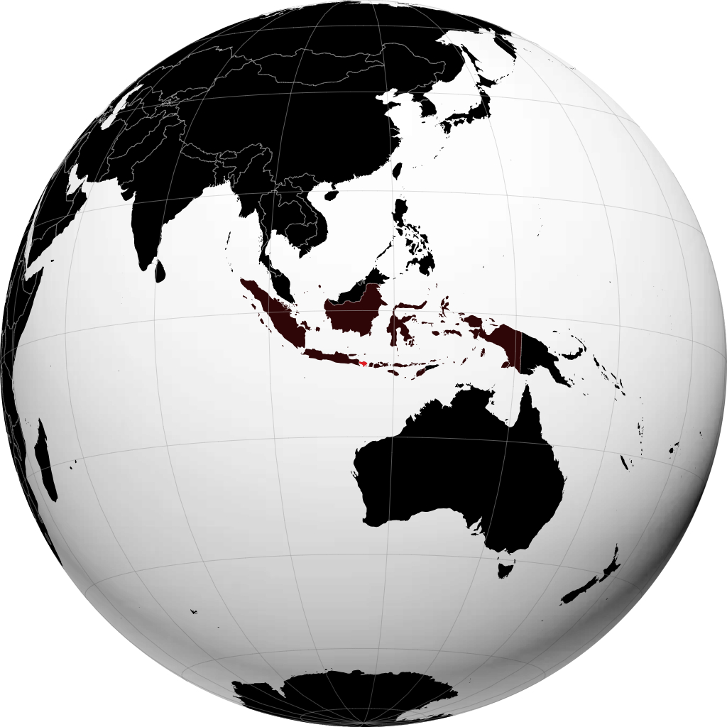 Tỉnh Bali trên quả địa cầu