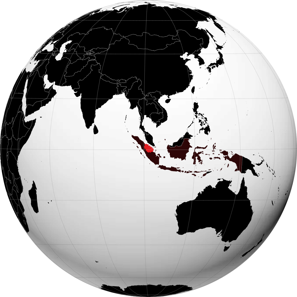 Tỉnh Riau trên quả địa cầu