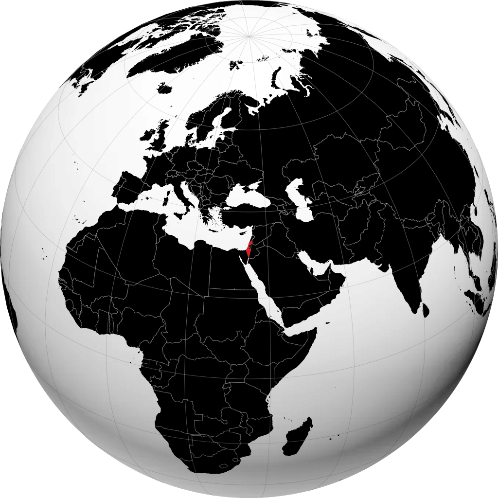 Israel trên quả địa cầu