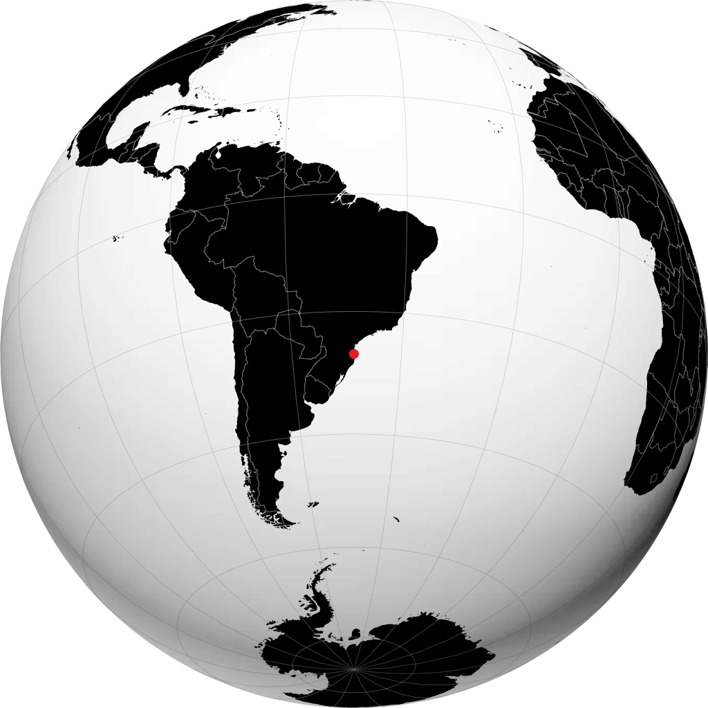 Itajaí trên quả địa cầu
