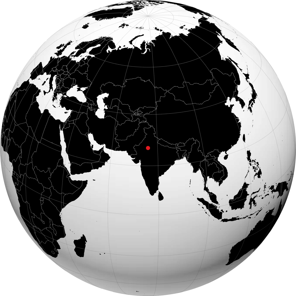 Jaipur trên quả địa cầu