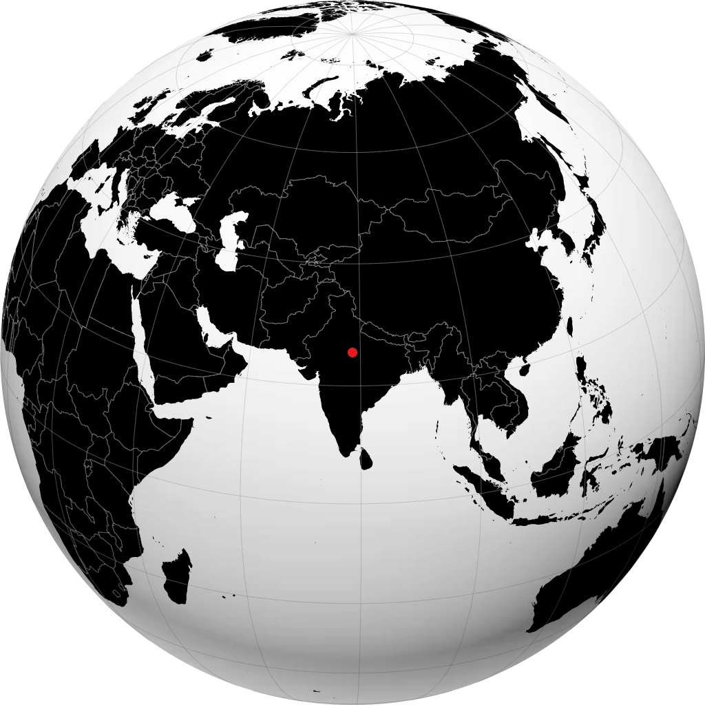 Jhansi trên quả địa cầu