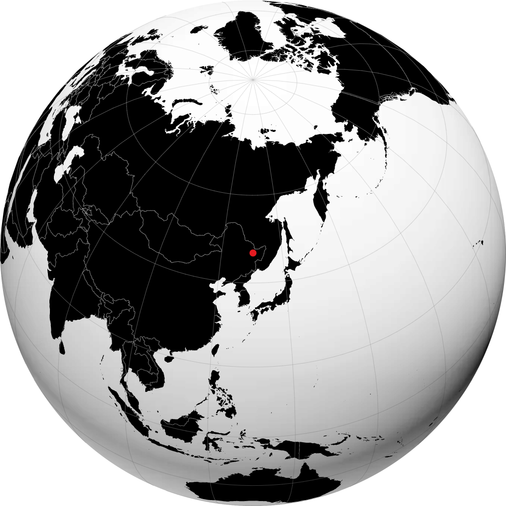 Jiamusi trên quả địa cầu