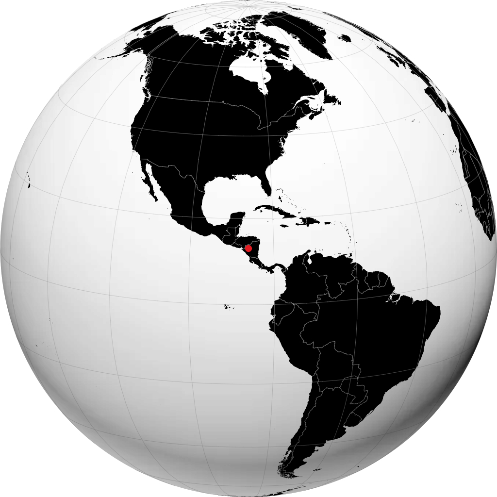 Jinotega trên quả địa cầu