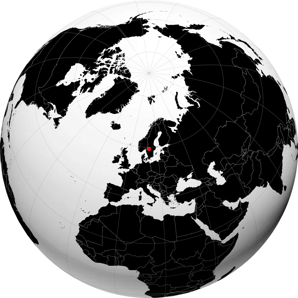 Karlstad trên quả địa cầu