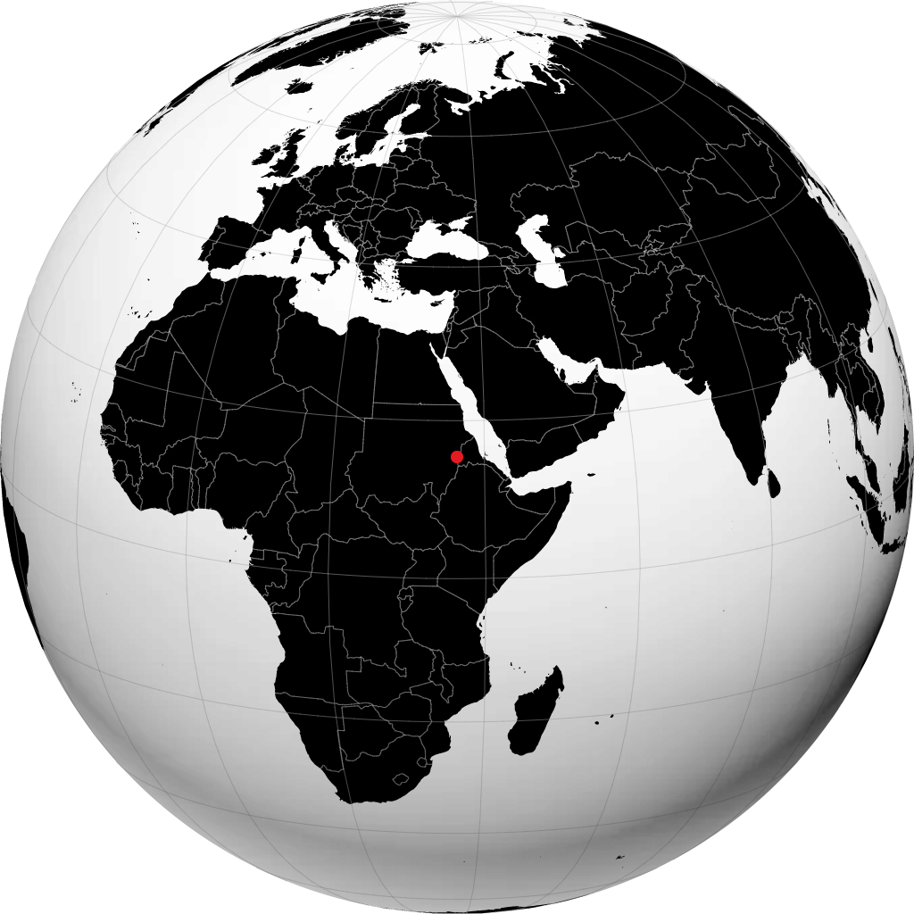 Kassala trên quả địa cầu