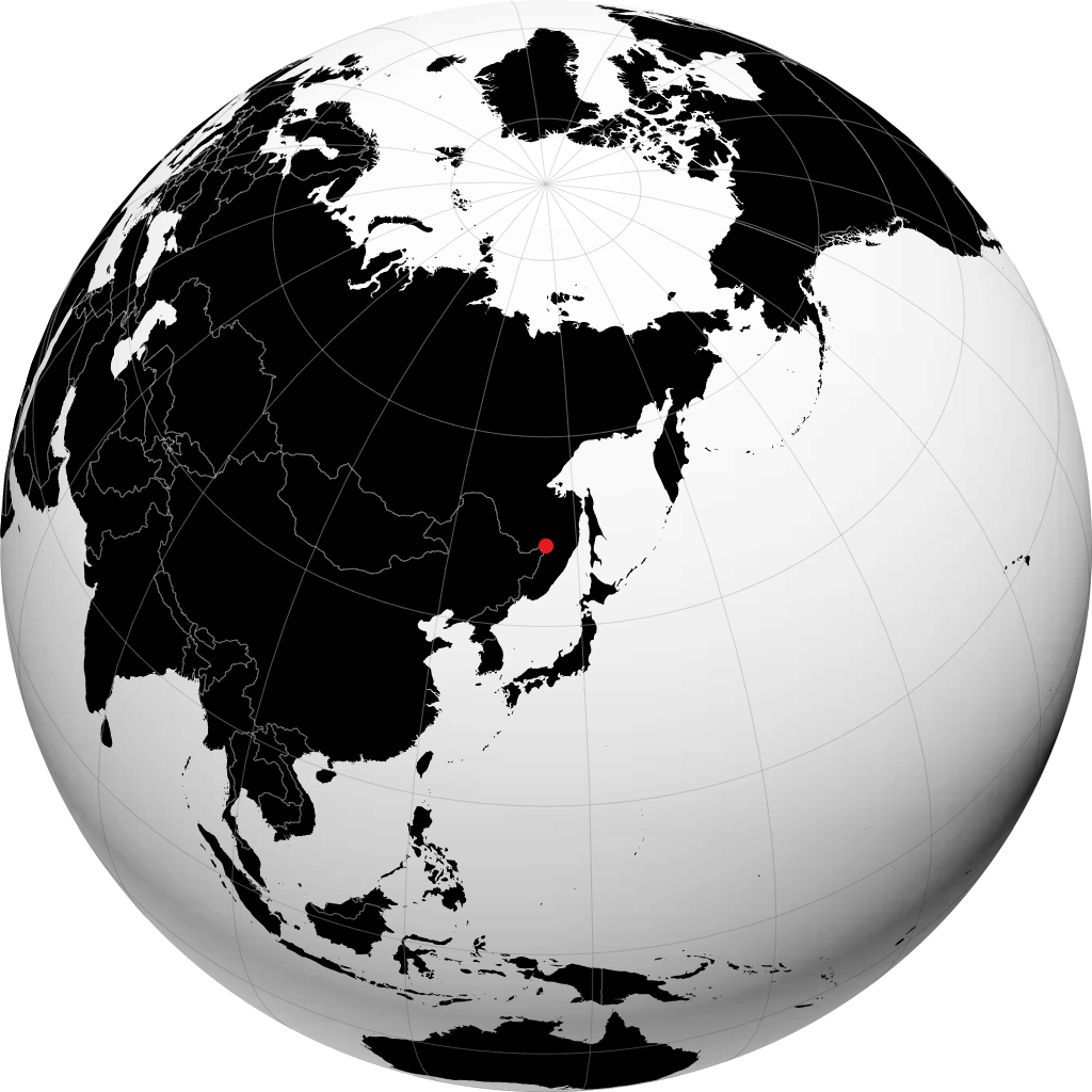 Khabarovsk trên quả địa cầu