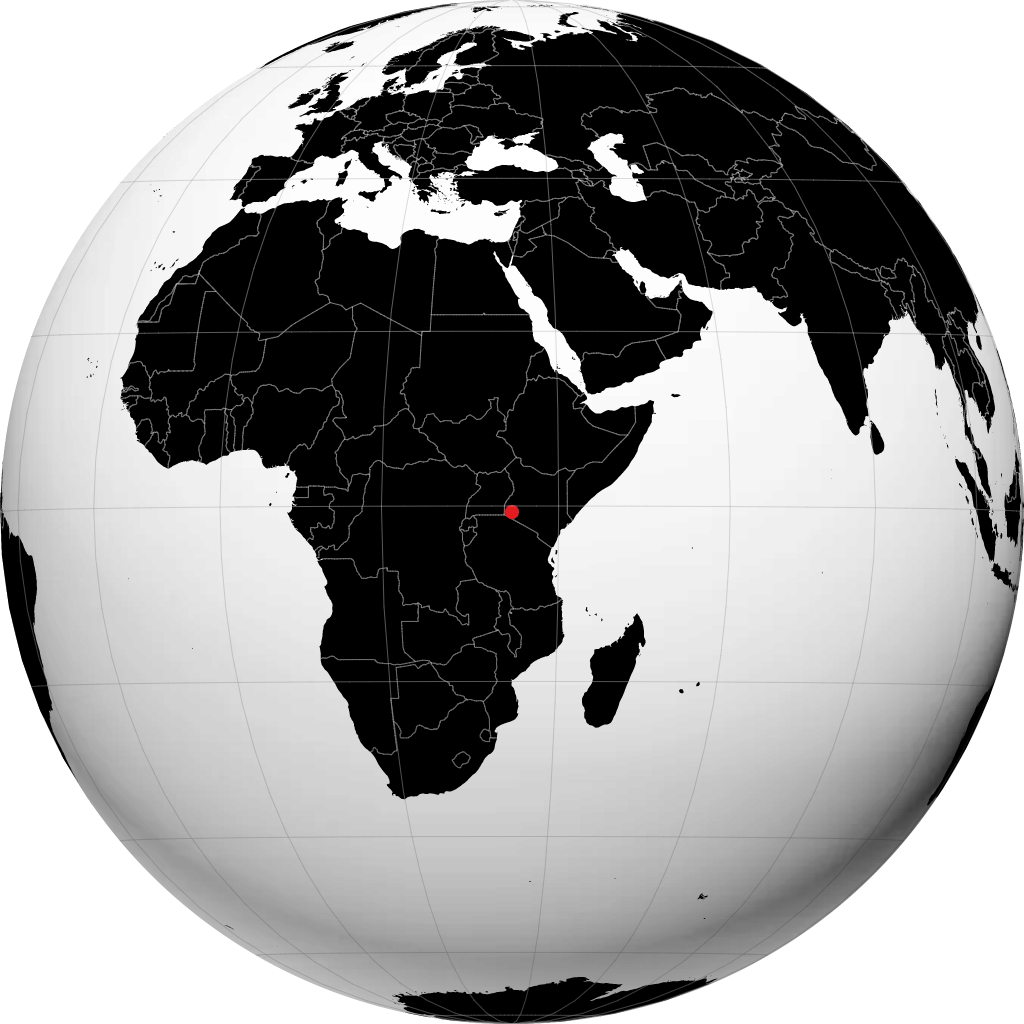 Kisii trên quả địa cầu