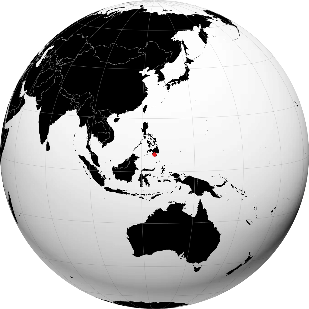 Koronadal trên quả địa cầu