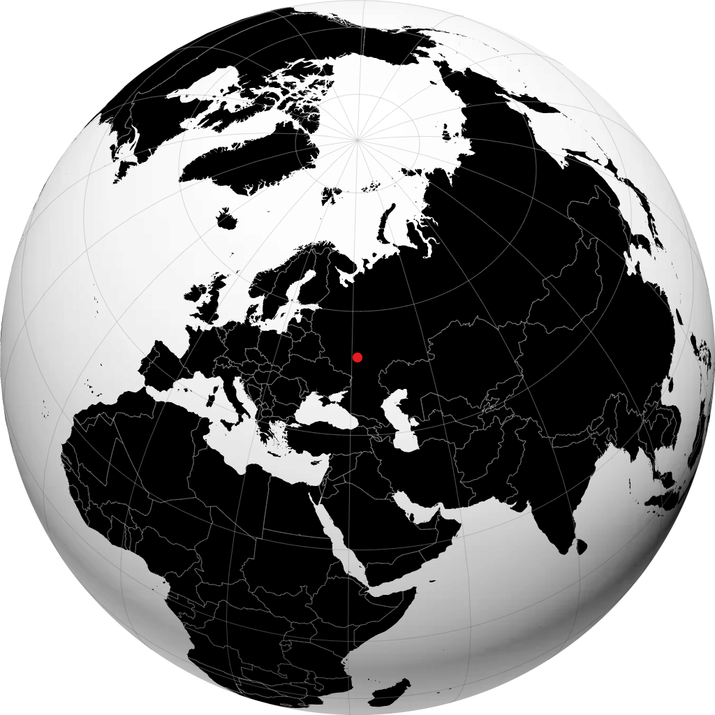 Kotovsk trên quả địa cầu