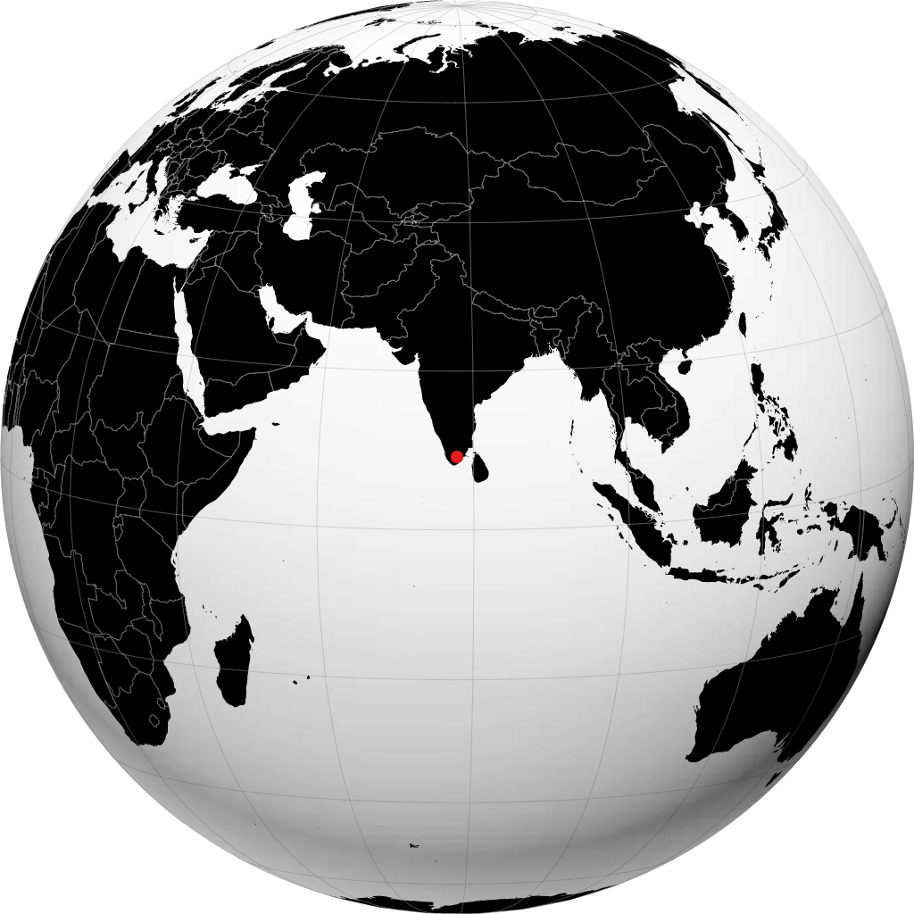 Kovilpatti trên quả địa cầu