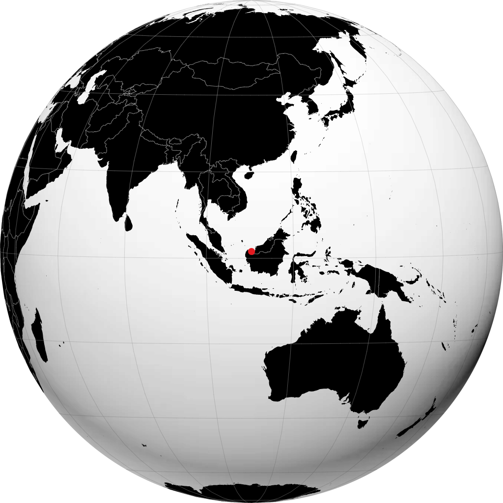 Kuching trên quả địa cầu
