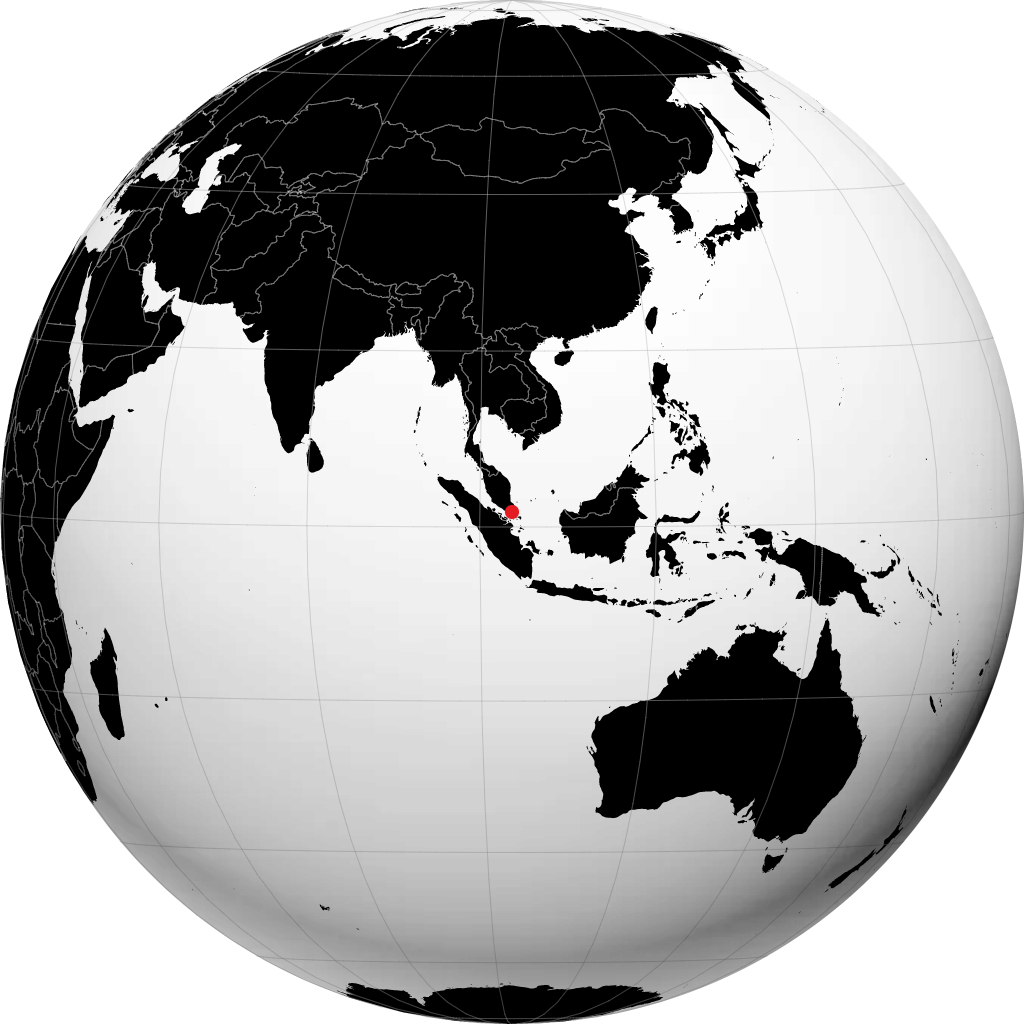 Kulai trên quả địa cầu