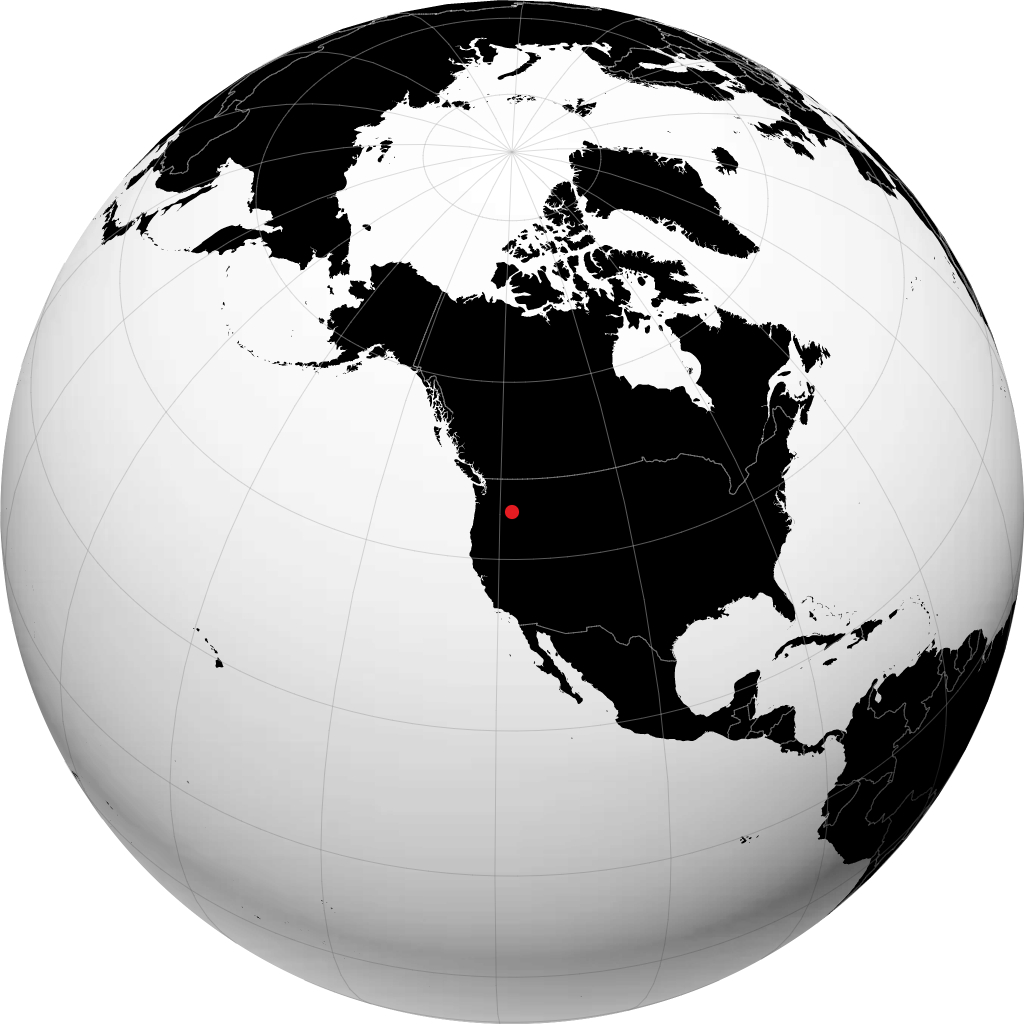 La Grande trên quả địa cầu
