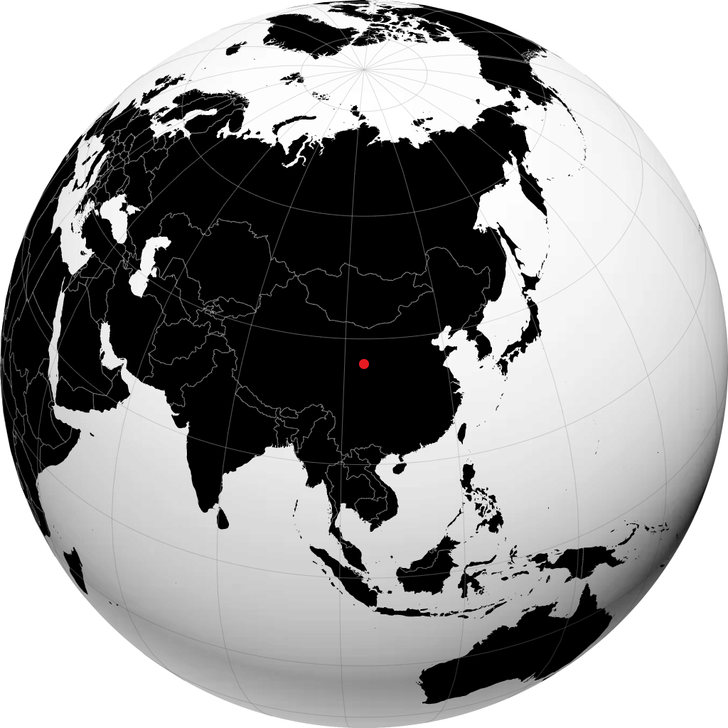 Lan Châu trên quả địa cầu