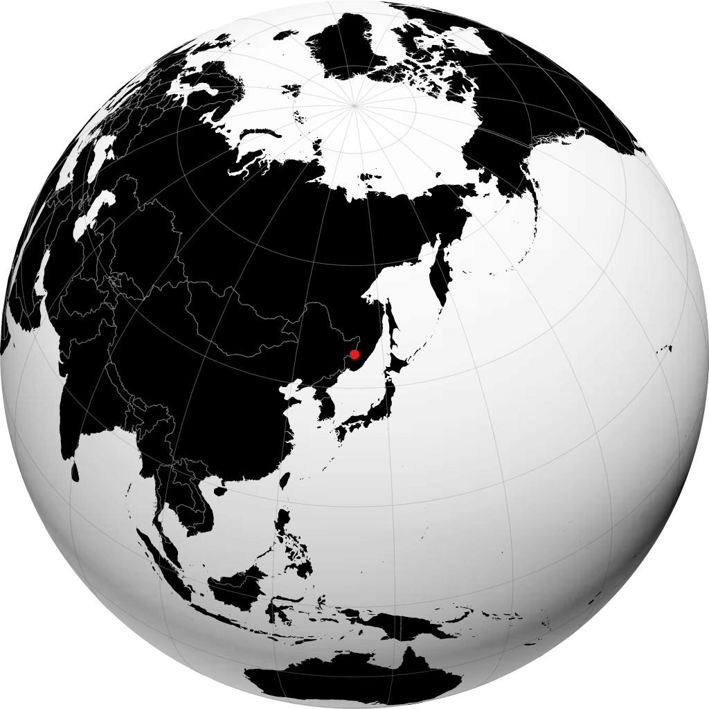 Lesozavodsk trên quả địa cầu