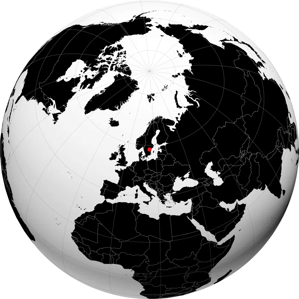 Linköping trên quả địa cầu