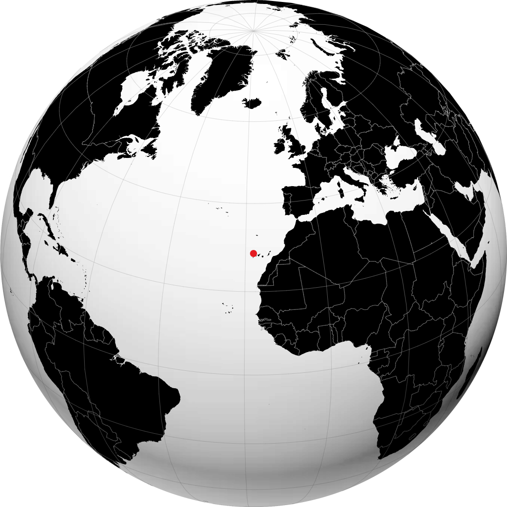 Los Llanos de Aridane trên quả địa cầu