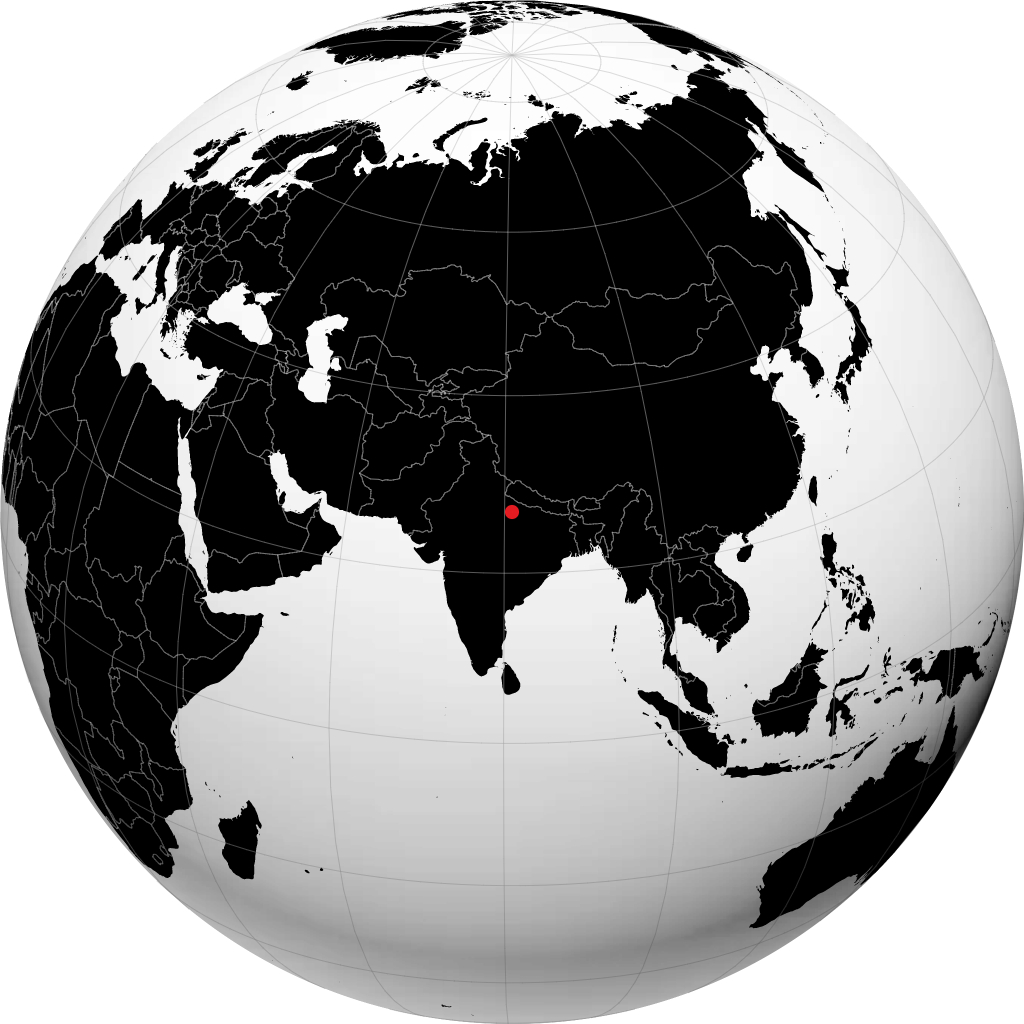Lucknow trên quả địa cầu