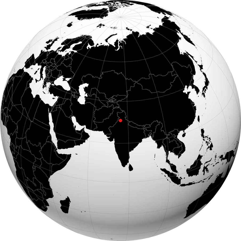Ludhiana trên quả địa cầu