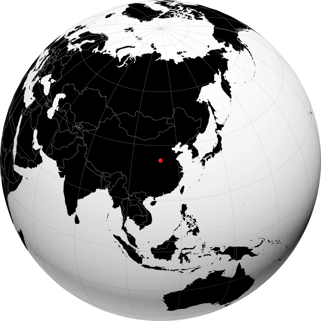 Luoyang trên quả địa cầu