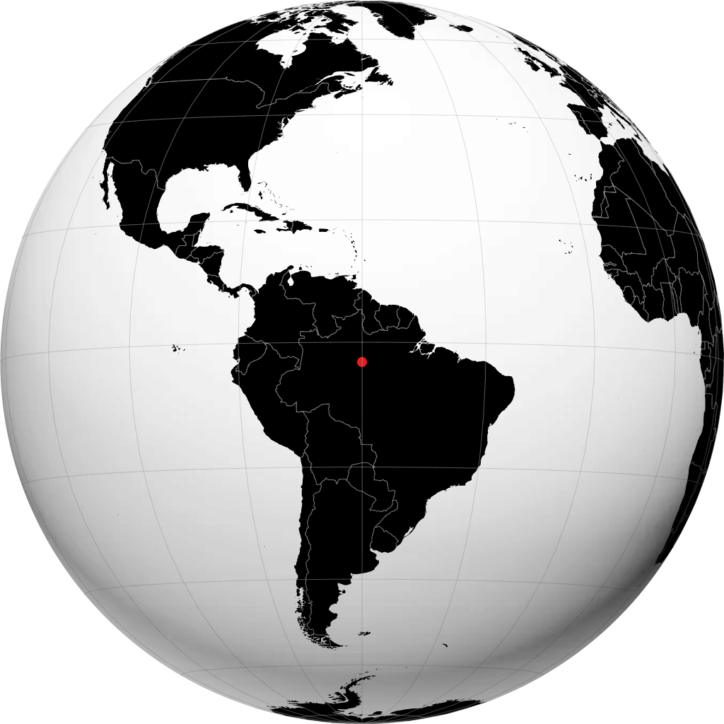 Manaus trên quả địa cầu