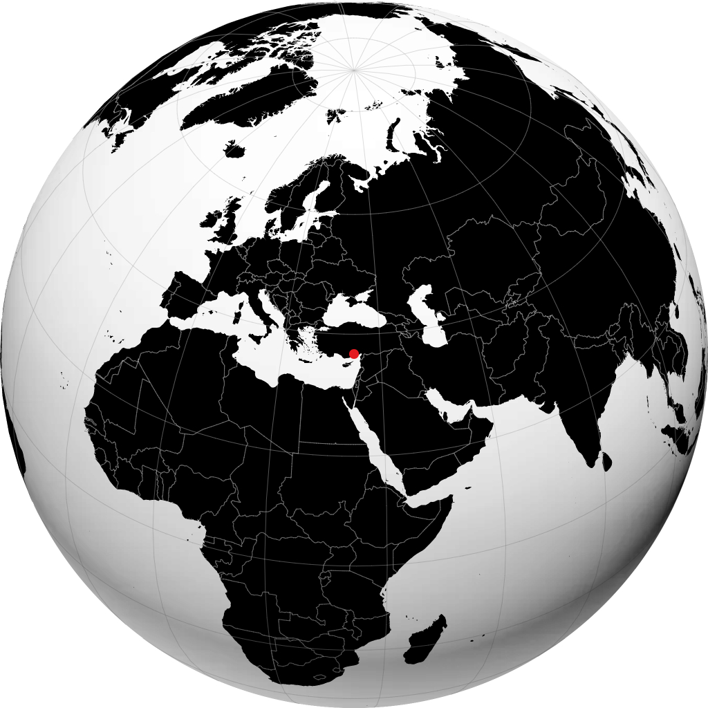 Mersin trên quả địa cầu