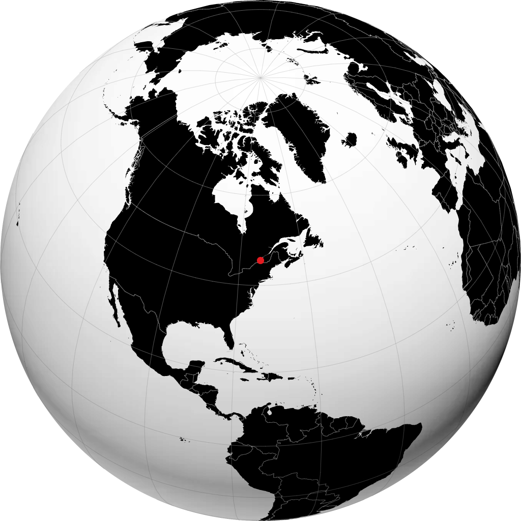 Montreal trên quả địa cầu