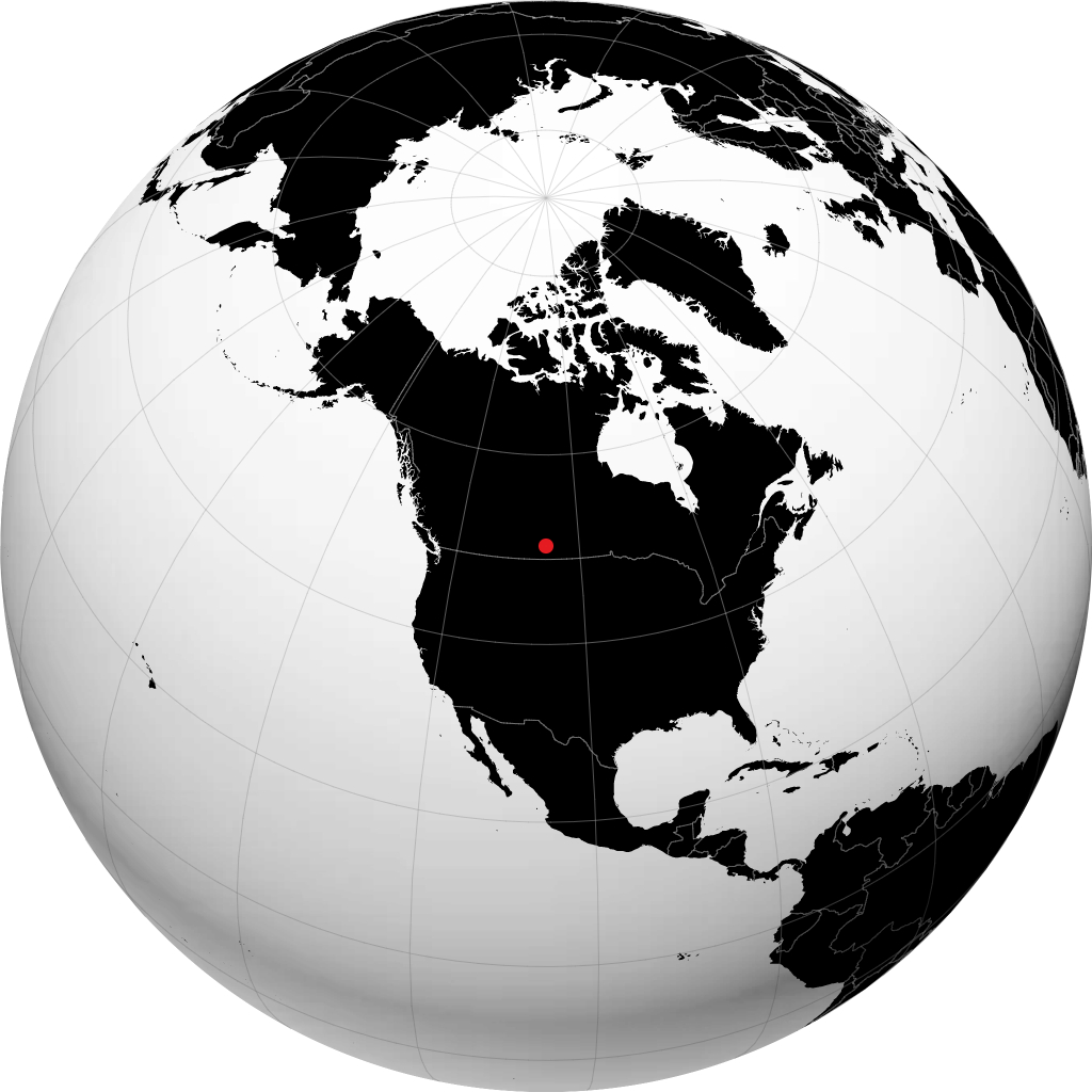 Moose Jaw trên quả địa cầu